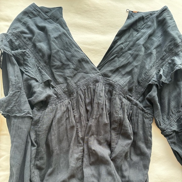 Free People flowy lace short-dress - Picture 4 of 5